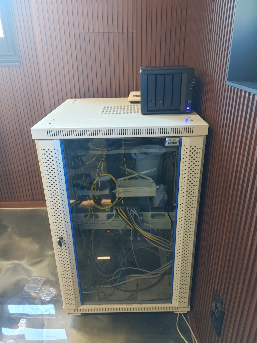 부산 강서구 제조기업 Synology DS925+ NAS 구축 완료 모습