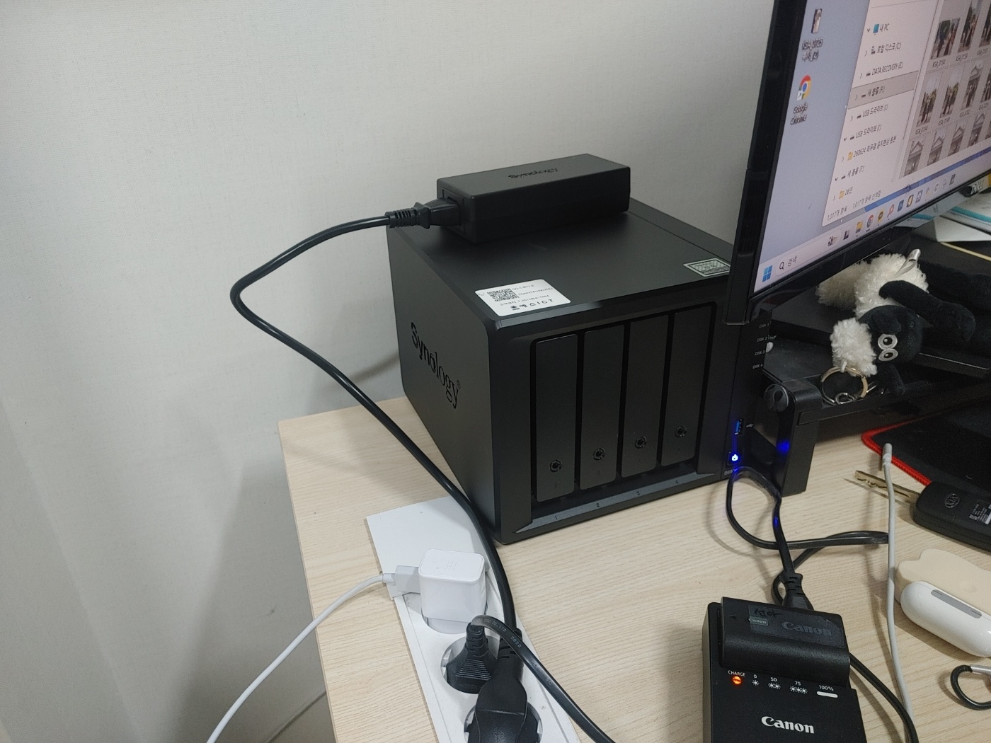 부산 해운대 사진 스튜디오에 설치한 Synology DS925+ NAS 파일 서버