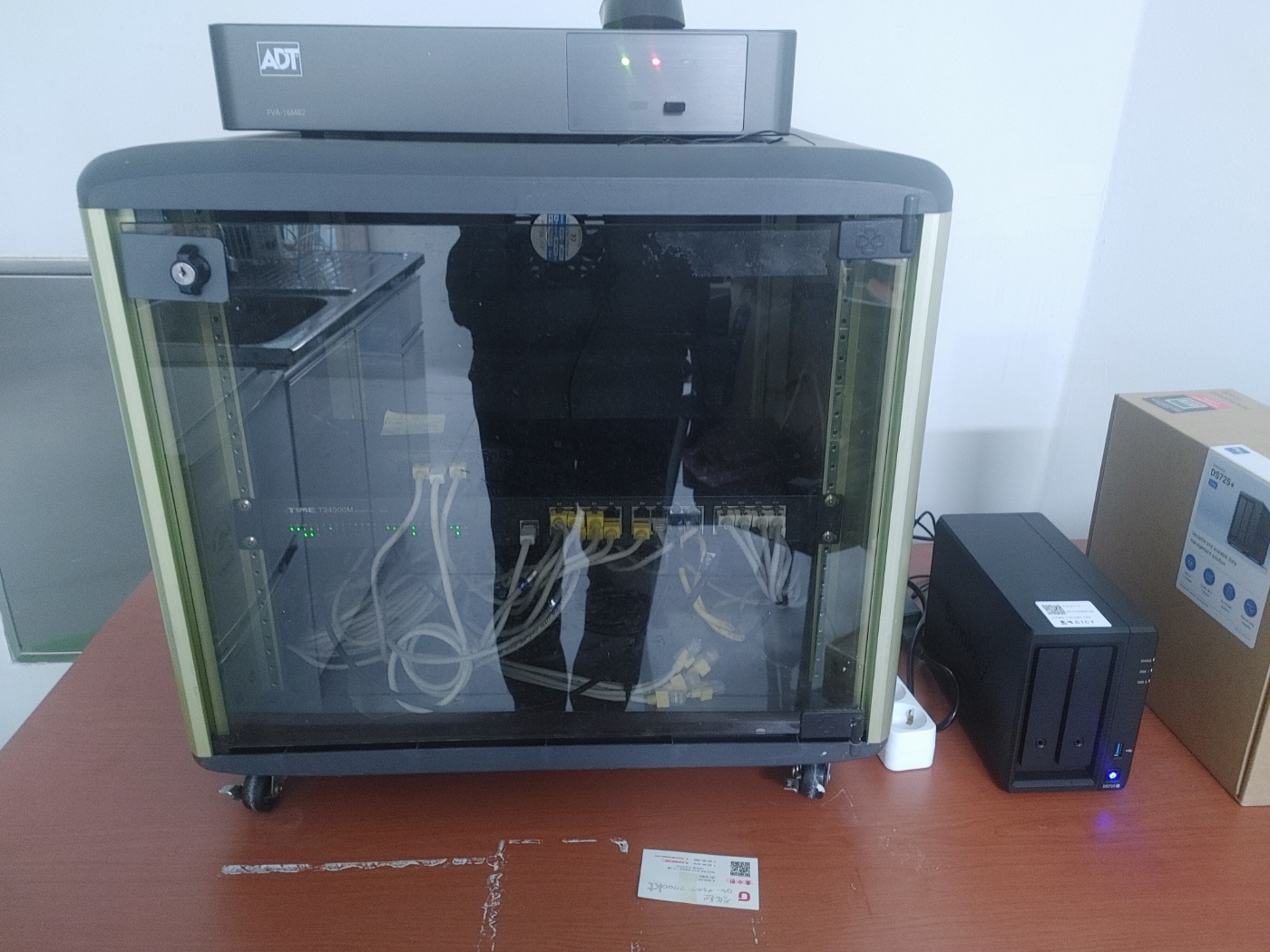 부산 강서구 주식회사 와이어 Synology DS725+ NAS 구축 완료 모습